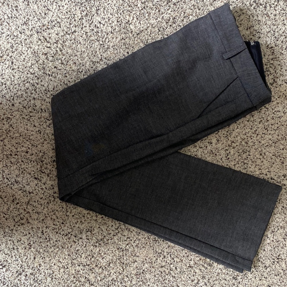Express, charcoal columnist pant, size 25